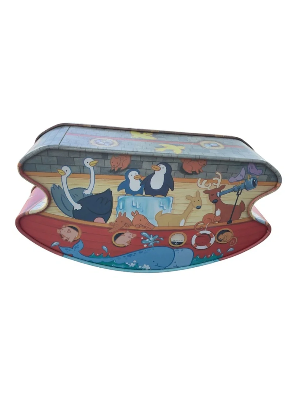 Vintage Tin Noah’s Ark 1990’s
